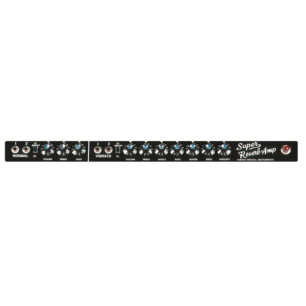 Fender '65 Super Reverb Guitar Combo Amplifier - Black & Silver