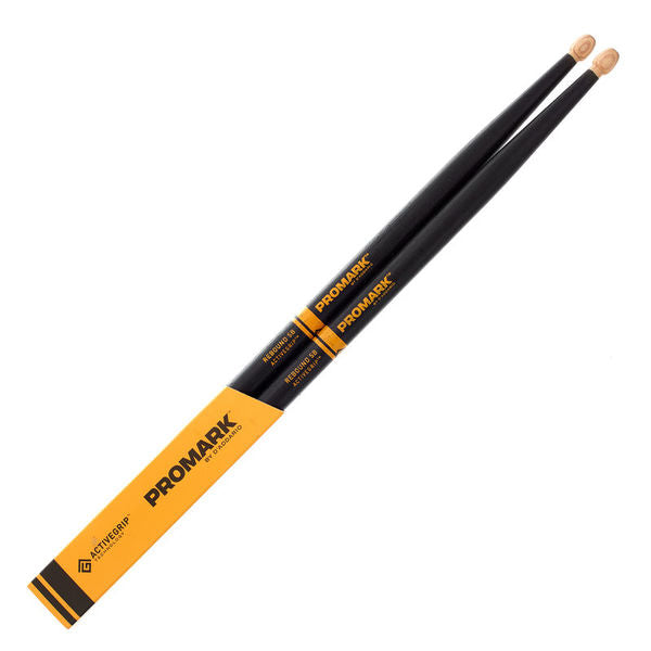 Promark R5BAG -Promark Rebound 5B ActiveGrip Drum Sticks With Acorn Tip