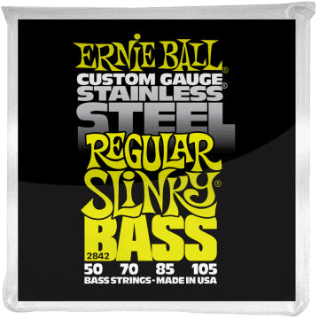 Ernie Ball 2842EB BASS STAINLESS REGULAR 50-105