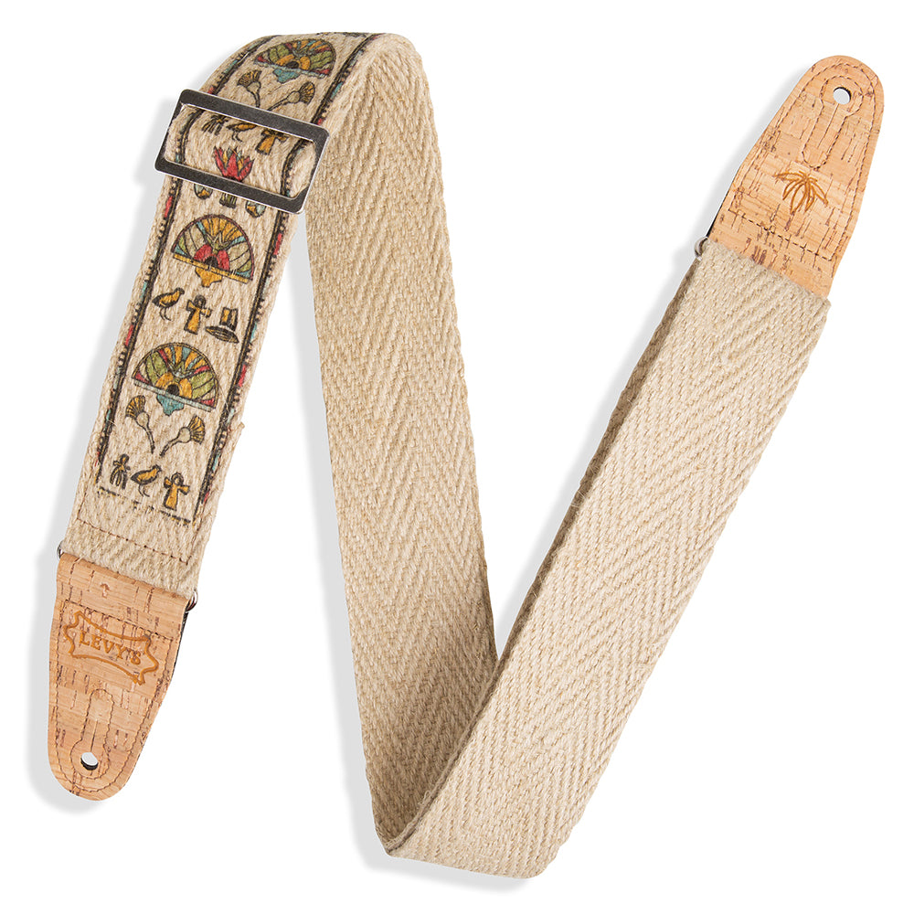 Levy’s MH8P-004 Egyptian Hemp Natural Guitar Strap