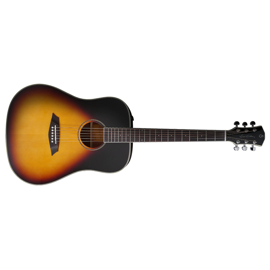 Sire Larry Carlton A3 Dreadnought SIB Acoustic Guitar - Vintage Sunburst Gloss