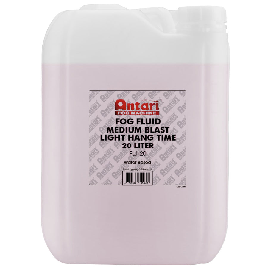 Antari FLJ Medium Density Fog Fluid Light Hang Time - 20L