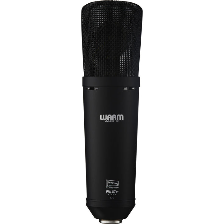 Warm Audio WA-87 R2 Multi-Pattern Condenser Microphone - Black