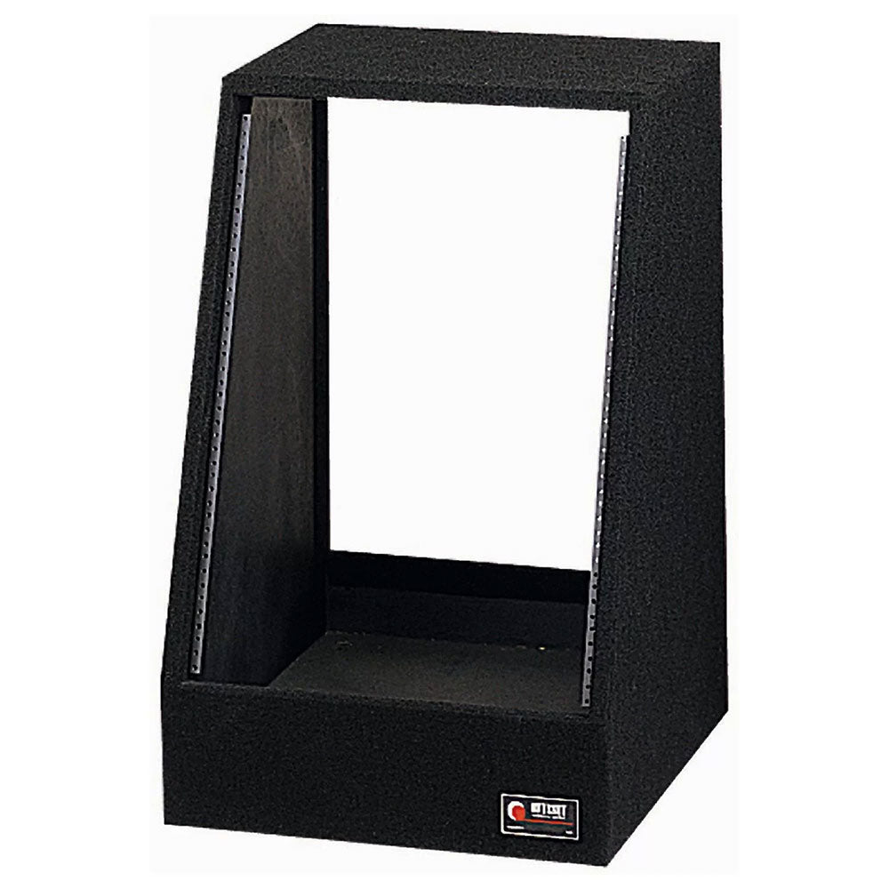Odyssey Carpeted 14U Slanted Rack