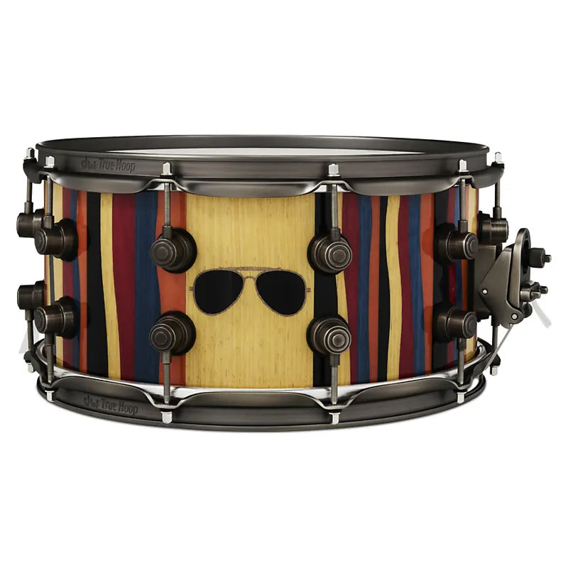 DW Collector's Series Icon Snare Drum (6.5x14) Jim Keltner w/ Antique Bronze Hardware