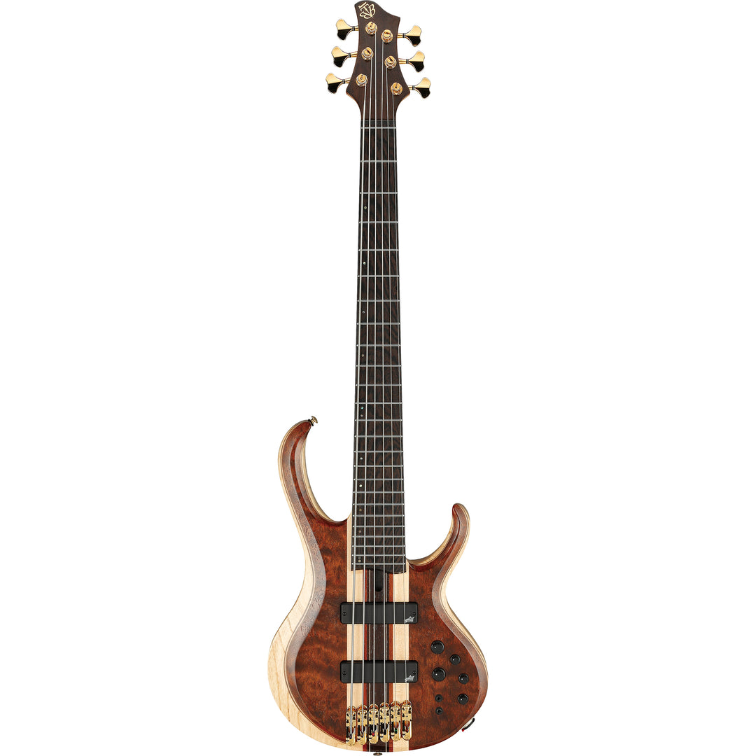 Ibanez BTB Premium 6-String Electric Bass (Natural Shadow Low Gloss) BTB1836NDL