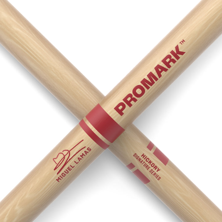 Promark TXMLW-Promark Miguel Lamas Hickory Drumstick, Wood Tip