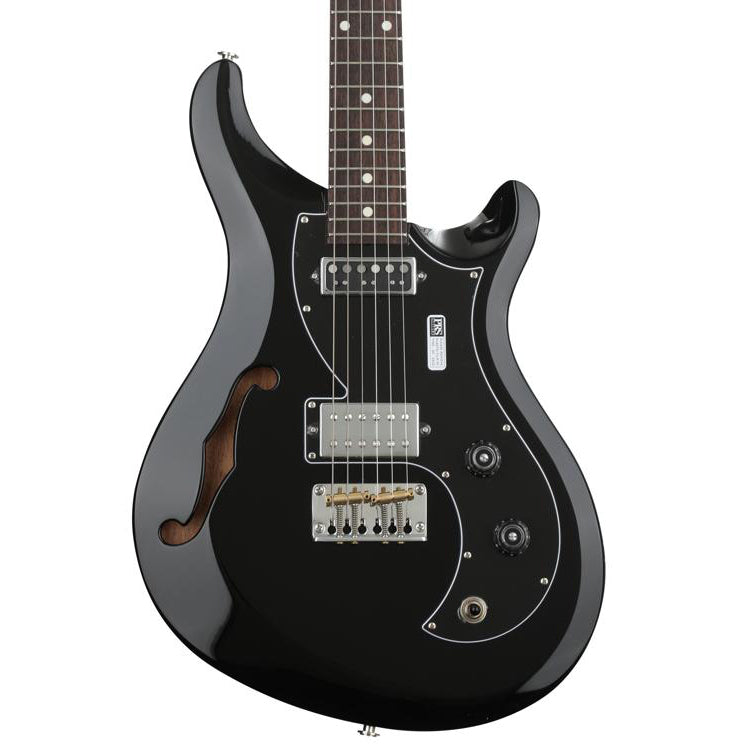 PRS S2 Vela Electric Guitar (Black) Rosewood Fingerboard