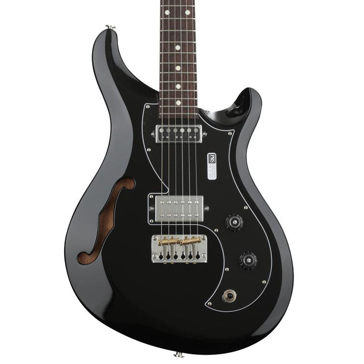 PRS S2 Vela Electric Guitar (Black) Rosewood Fingerboard