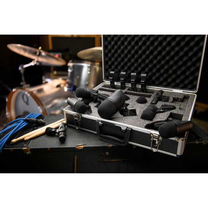 PreSonus DM-7 Complete Drum Microphone Set for Recording and Live Sound