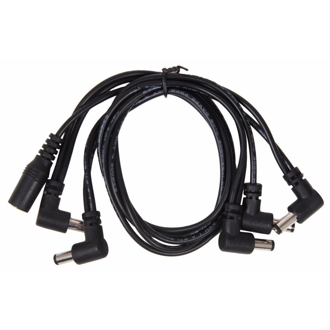 Mooer PDC-5A 5-Plug Right Angle Head Multi DC Power Cable