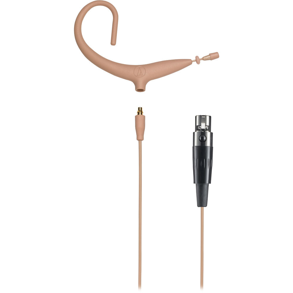 Audio-Technica BP893x MicroSet Omnidirectional Condenser Headworn Microphone - Shure Connector (Beige)
