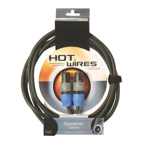 On-Stage SP14-50SS Speakon Cable with Neutrik Connectors NL2-NL2 - 50‚Äô
