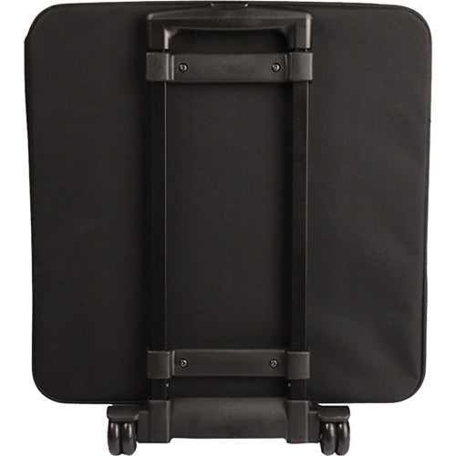 Gator G-PAR 64LED4 Par Can Light Case w/ Tow Handle, Wheels, & Removable Velcro Dividers