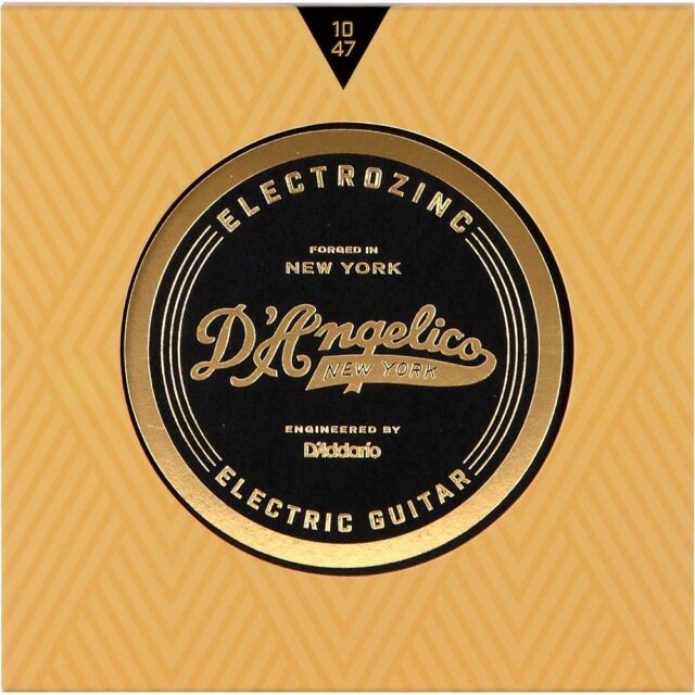 D'Angelico DAJ1047 - Electrozinc Jazz Extra-Light 1047