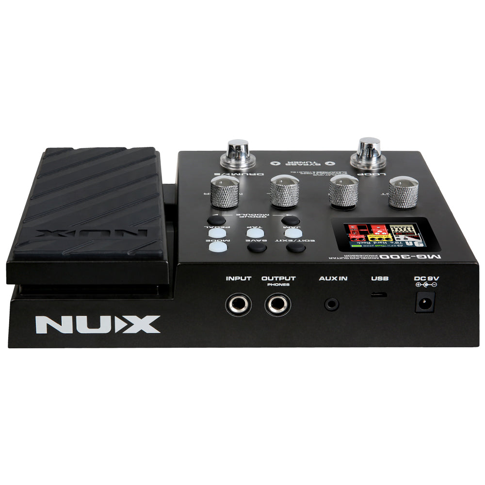 Nux MG-300 Modeling Guitar Processor Pedalboard Pedal – Music City