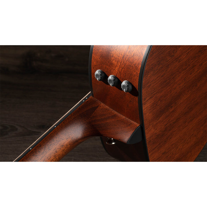 Taylor Guitars 322e 12-Fret, West African Crelicam Ebony Fretboard, Expression System ® 2 Electronics, Non-cutaway with Taylor Deluxe Hardshell Brown Case