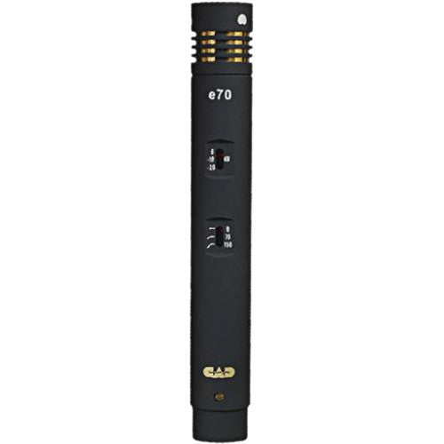 CAD E70 - Cond Mic w/Cardioid&OmniCaps Small Diaphragm