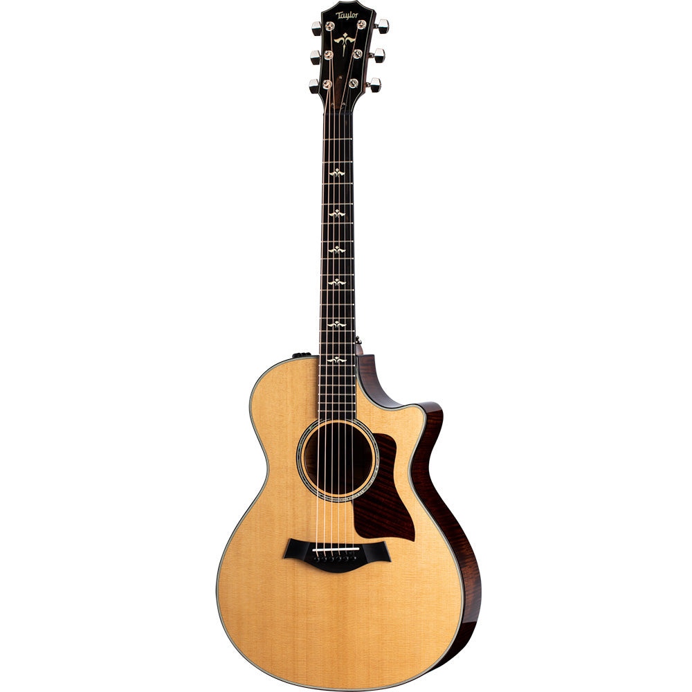 Taylor Guitars 612ce, Ebony Fretboard, Expression System ® 2 Electronics, Venetian Cutaway with Taylor Deluxe Hardshell Brown Case