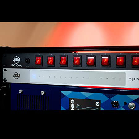 ADJ PC-1000A 8-Channel Power Control Pack w/ Switches (RENTAL)