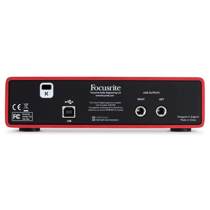 Focusrite Scarlett 2i2 MK2 Audio Interface (RENTAL) – Music City Canada