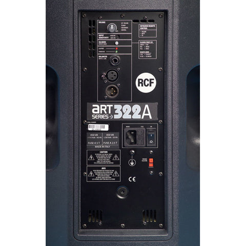 RCF ART322A Powered Speaker - 12" (RENTAL)