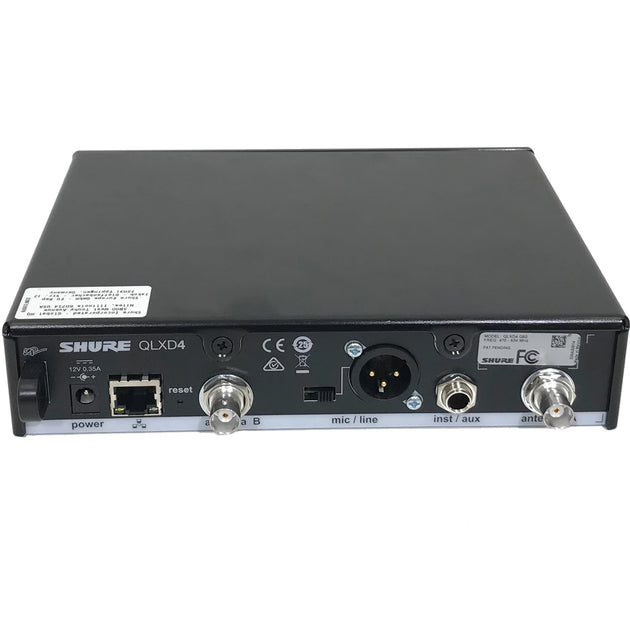Shure QLXD Lavalier Wireless Microphone System (RENTAL) – Music City Canada