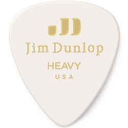 Dunlop 483R-01-HV Celluloid White Refill Heavy