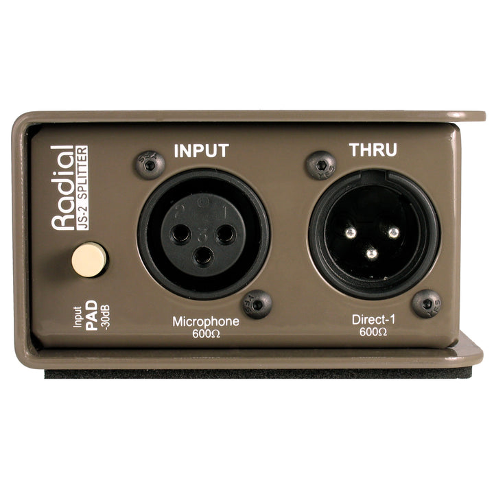 Radial JS-2 - Two-Way Microphone Signal Splitter