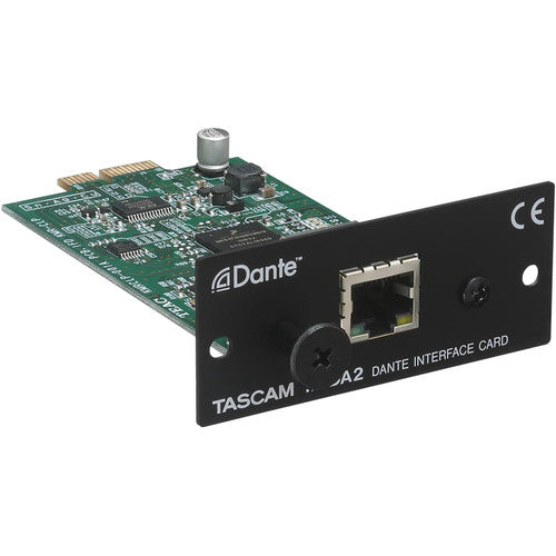 Tascam Two-Channel Input/Output Dante Interface Card for SS-R250N & SS-CDR250N Audio Recorders