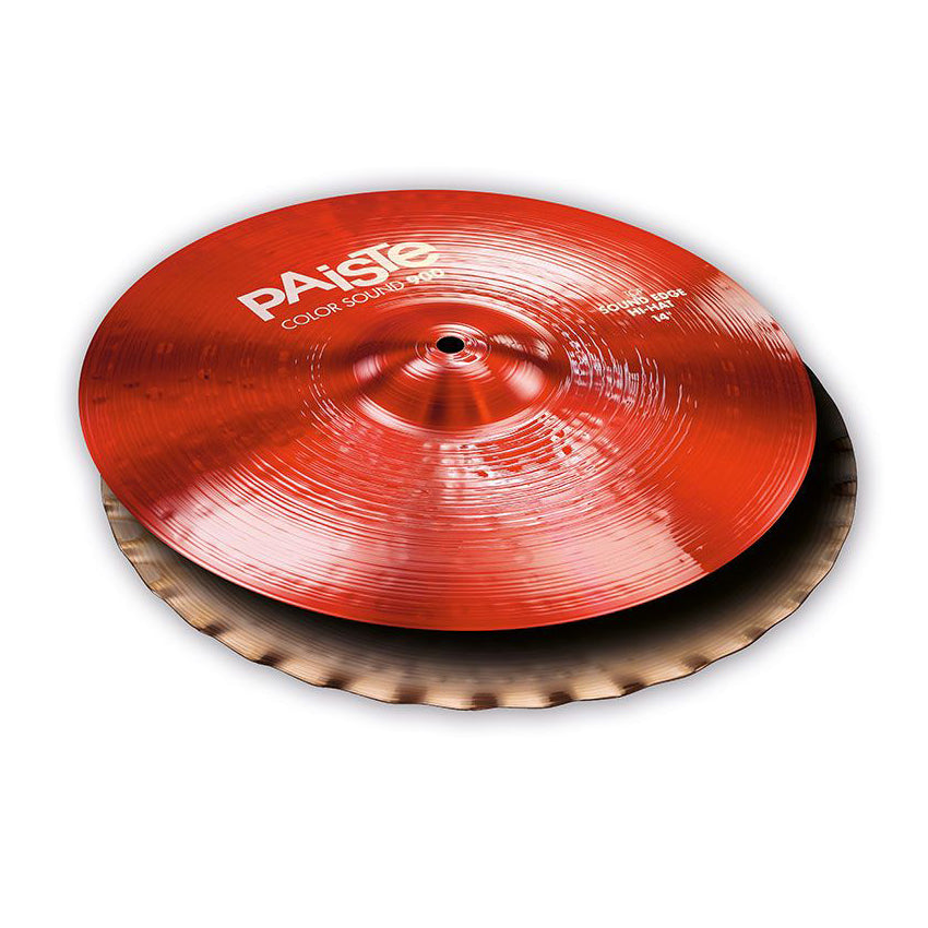 Paiste Color Sound 900 Series Red Sound Edge Hi-Hats - 14”