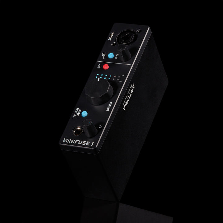 Arturia MiniFuse 1 Portable 1-Channel USB Audio Interface - Black