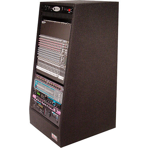 Odyssey CRS24 Carpeted Studio Rack with Casters (24U)