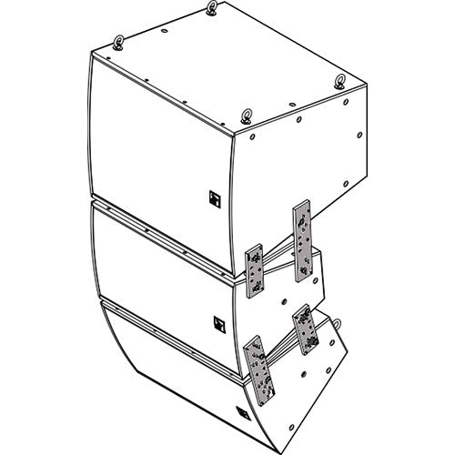 Electro-Voice VRK-3W - Vertical Rigging Kit for EVH Speakers (White)