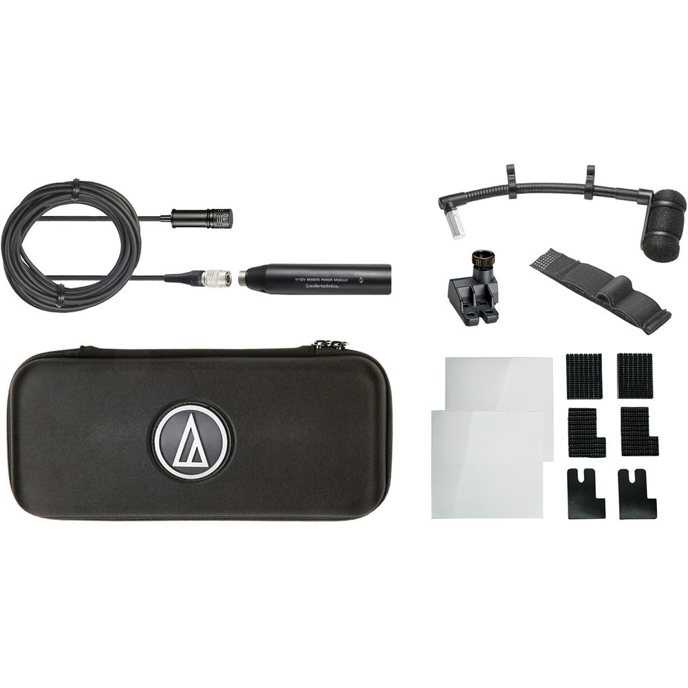 Audio-Technica ATM350 Cardioid Condenser Instrument Microphone 5” Gooseneck w/ Surface Mount