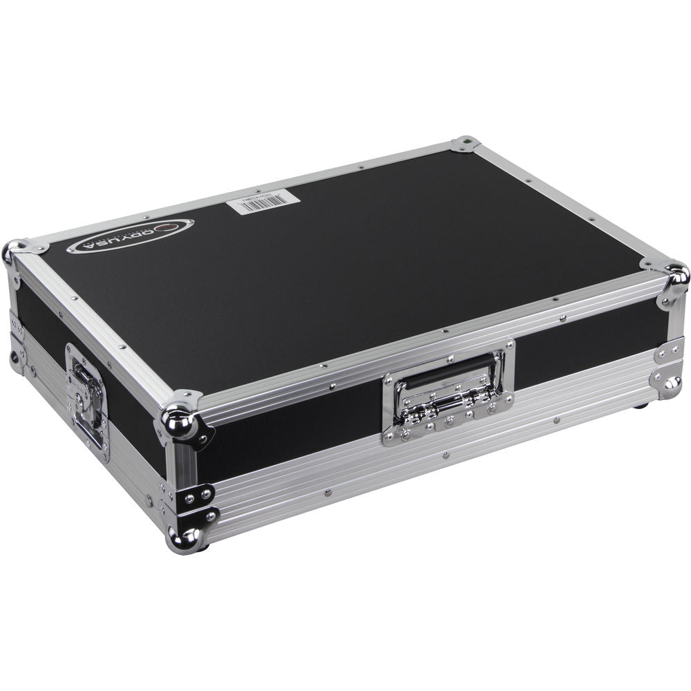 Odyssey FRGSTKS2MK3 Flight Ready Low-Profile Case w/ Glide Platform for Traktor Kontrol S2 MK3 - Silver / Black