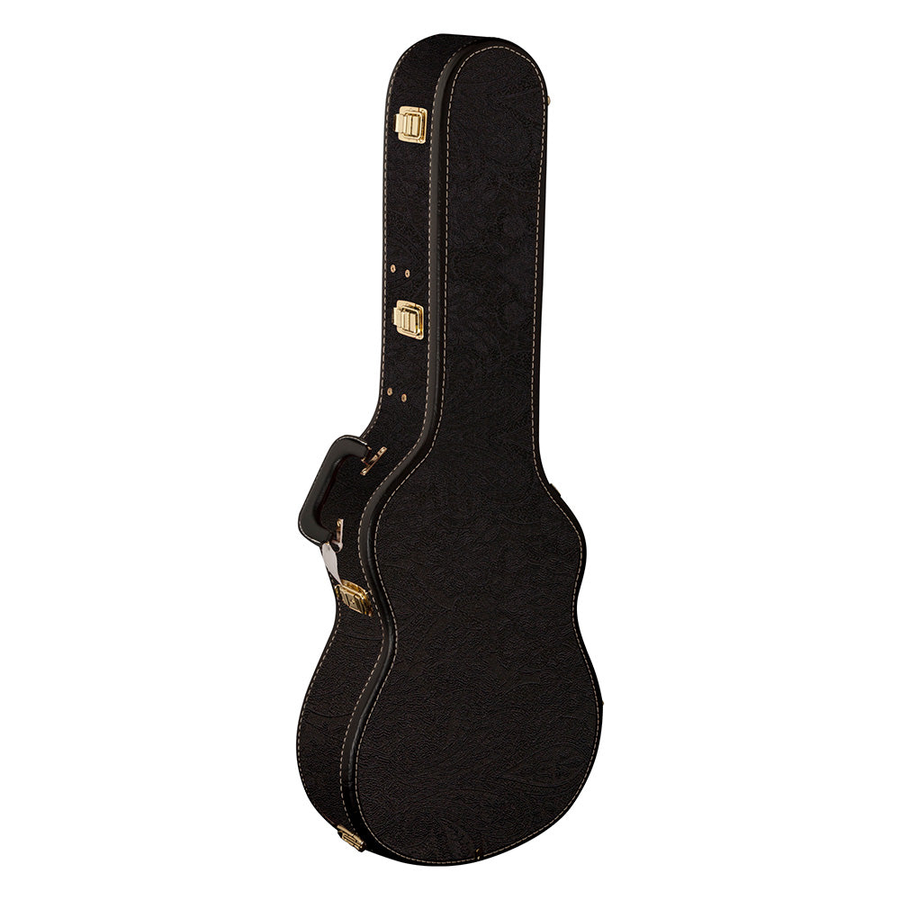 PRS Hollowbody Hard Case, Black Tolex, Black Interior