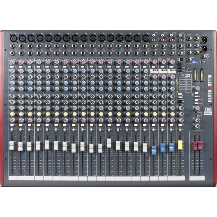 Allen & Heath ZED-22FX Mixer - 16 Mono / 3 Stereo with USB