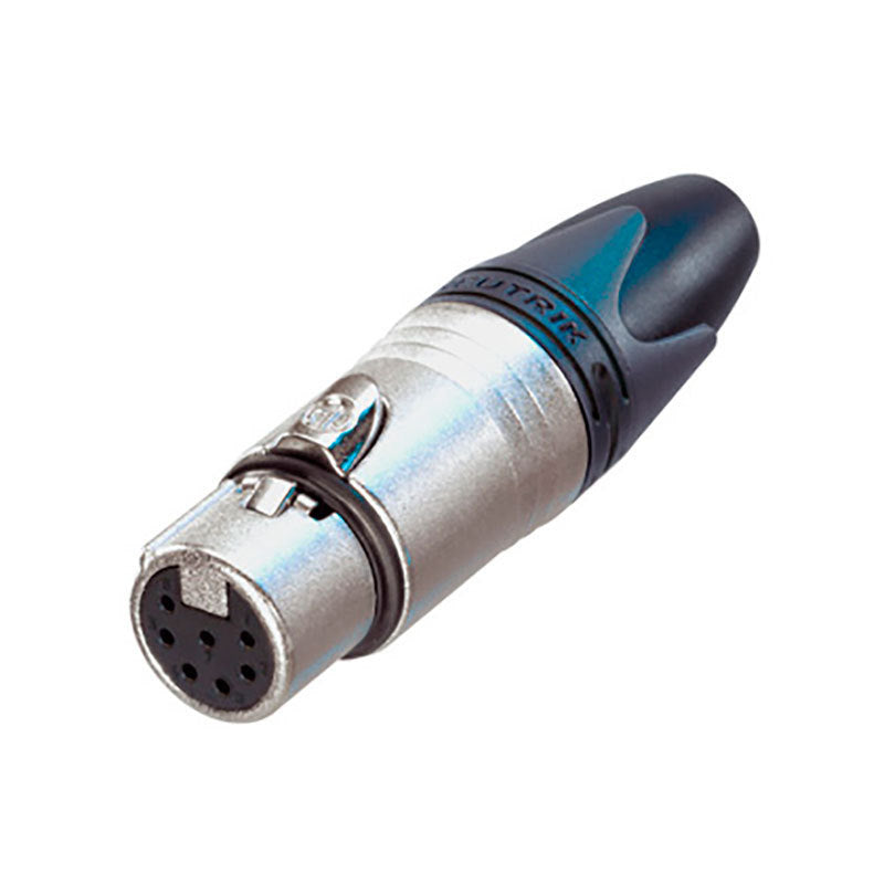 Neutrik NC7FXX - 7 Pin Nickel Female Inline XLR