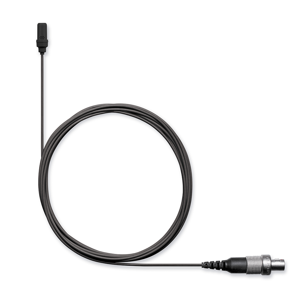 Shure UL4 Cardioid Lavalier microphone with LEMO3 connector - Black