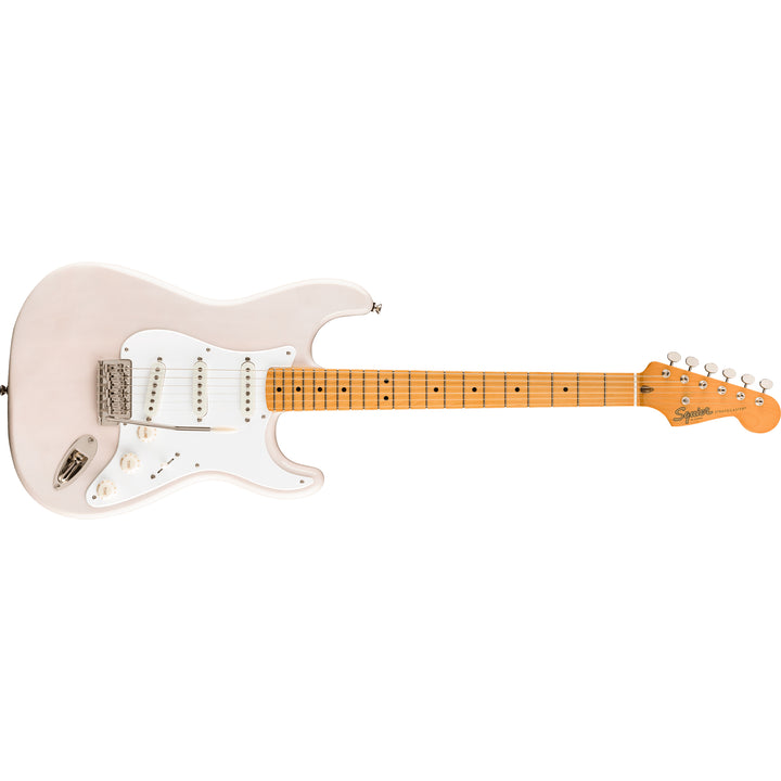 Squier Classic Vibe '50s Stratocaster Maple Fingerboard Electric Guitar - White Blonde
