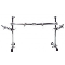 Gibraltar GCS-400C - Chrome Road Series Power Rack w/2 curved wings