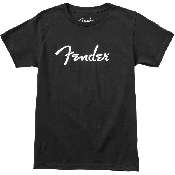 Fender Spaghetti Logo T-Shirt Black
