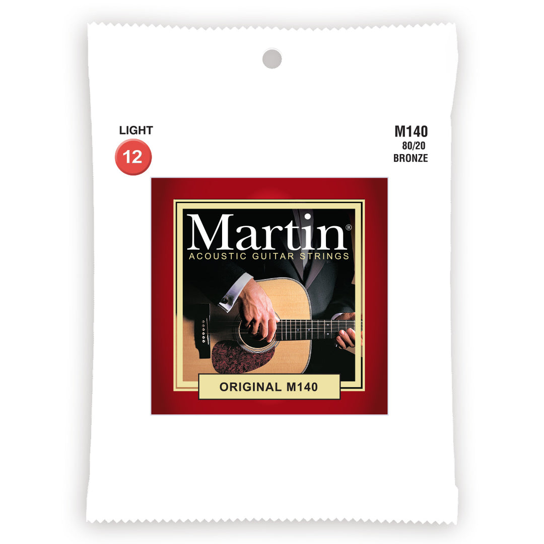 Martin M140 Original Guitar Strings - Light 12-54
