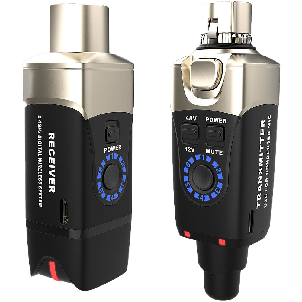 Xvive U3C 2.4 GHz Wireless System for Condensor Mic