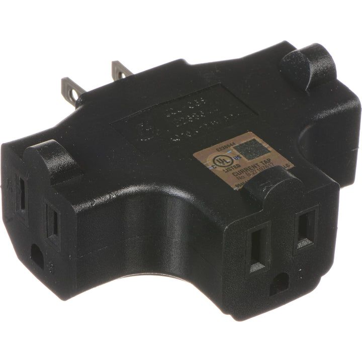 Accu-Cable 3-Outlet Power Plug Adapter