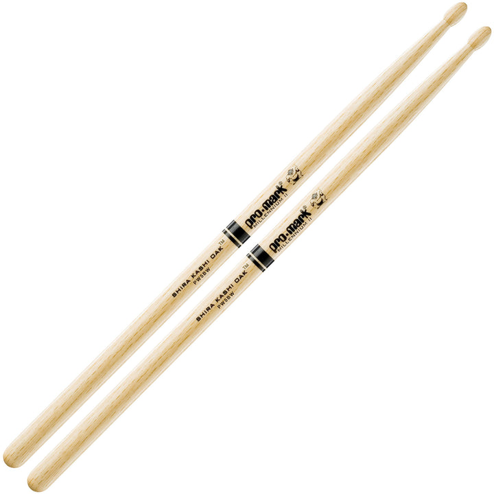 Promark PW5BW-Promark Shira Kashi Oak 5B Wood Tip Drumsticks