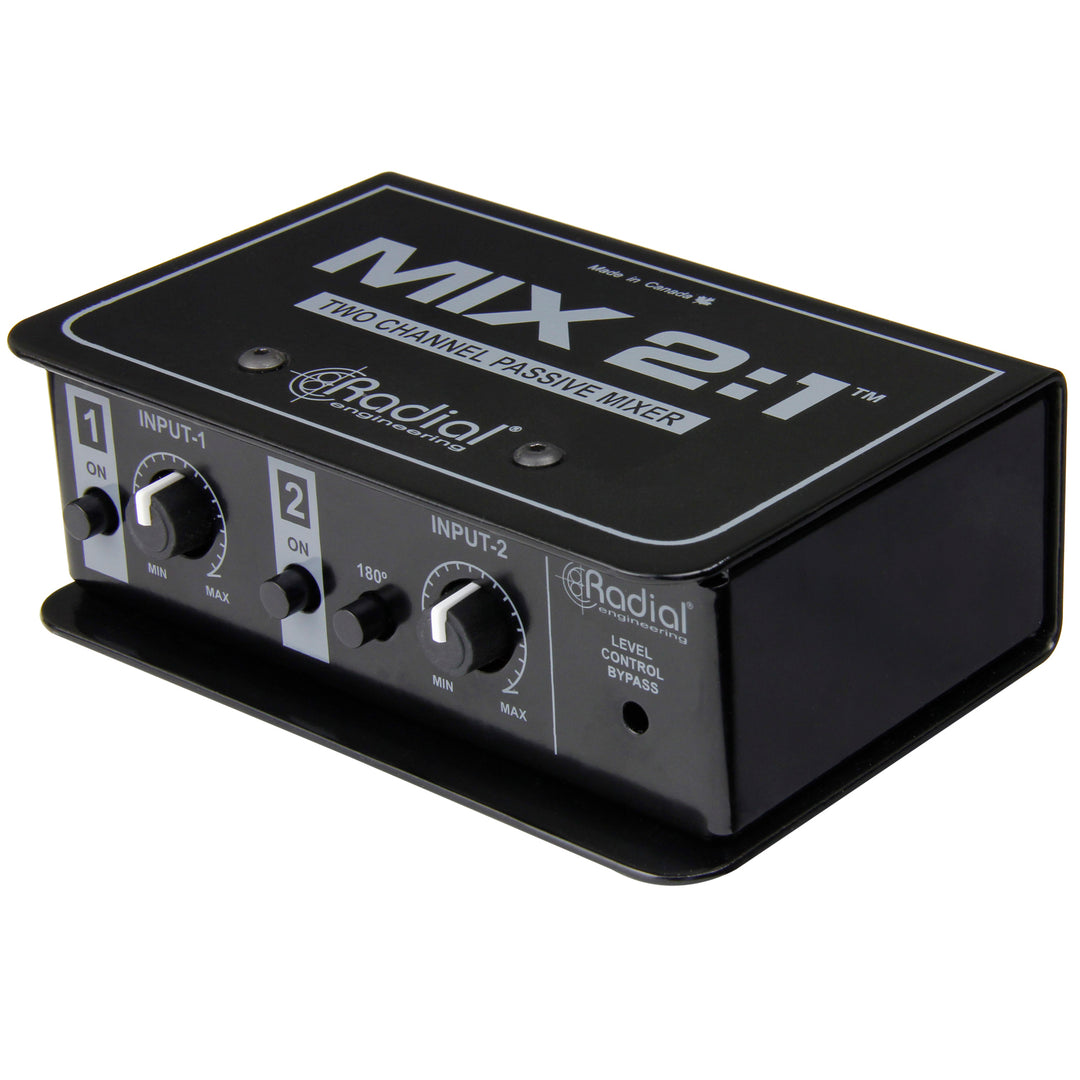 Radial MIX 2:1 2-Channel Audio Combiner & Mixer