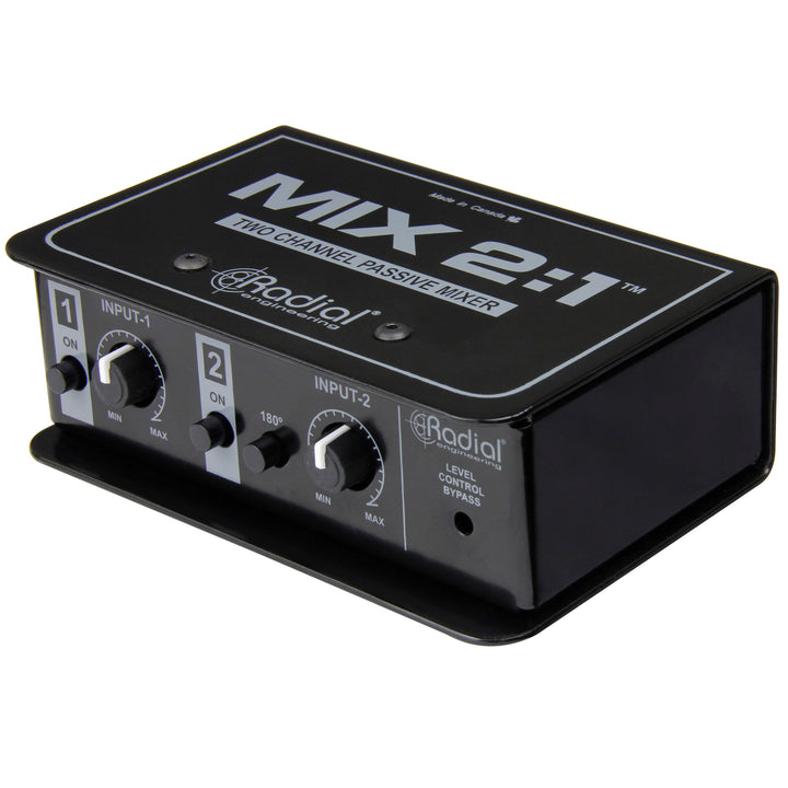 Radial MIX 2:1 2-Channel Audio Combiner & Mixer
