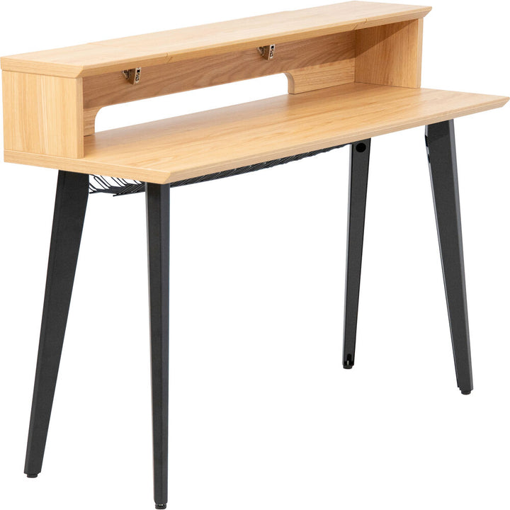 Gator Elite Furniture Series 61-Note Keyboard Table - Natural Maple Matte